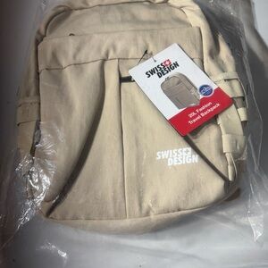 Cream Men's Travel Backpack